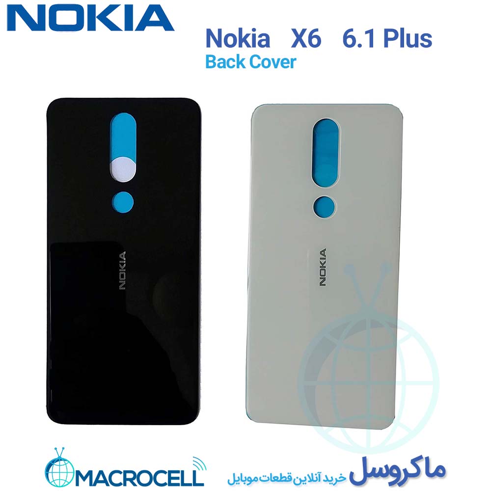 درب پشت نوکیا 6.1 پلاس Nokia 6.1 Plus / X6
