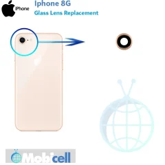 iPhone 8G camera lens glass