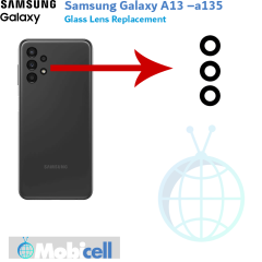شیشه لنز دوربین سامسونگ samsung galaxy A13 –a135