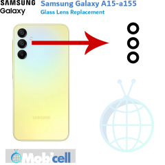 شیشه لنز دوربین سامسونگ samsung galaxy A15-a155