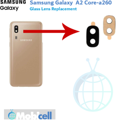 شیشه لنز دوربین سامسونگ samsung galaxy A2 Core-a260