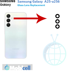 شیشه لنز دوربین سامسونگ samsung galaxy A25-a256
