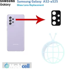 شیشه لنز دوربین سامسونگ samsung galaxy A52-a525
