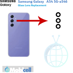 شیشه لنز دوربین سامسونگ samsung galaxy A54 5G-a546