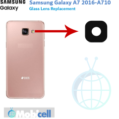 شیشه لنز دوربین گوشی سامسونگ Samsung galaxy A7 2016-A710