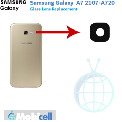 شیشه لنز دوربین گوشی سامسونگ Samsung galaxy A7 2107-A720