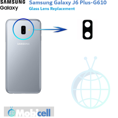 شیشه لنز دوربین گوشی سامسونگ Samsung galaxy J6 Plus-G610