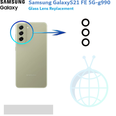 شیشه لنز دوربین گوشی سامسونگ Samsung galaxy S21 FE 5G-g990