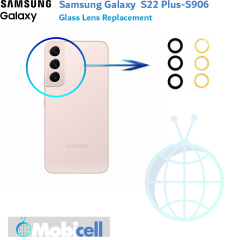شیشه لنز دوربین گوشی سامسونگ Samsung galaxy S22 Plus-S906
