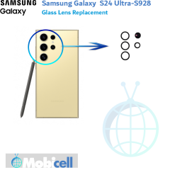 شیشه لنز دوربین گوشی سامسونگ Samsung galaxy S24 Ultra-S928